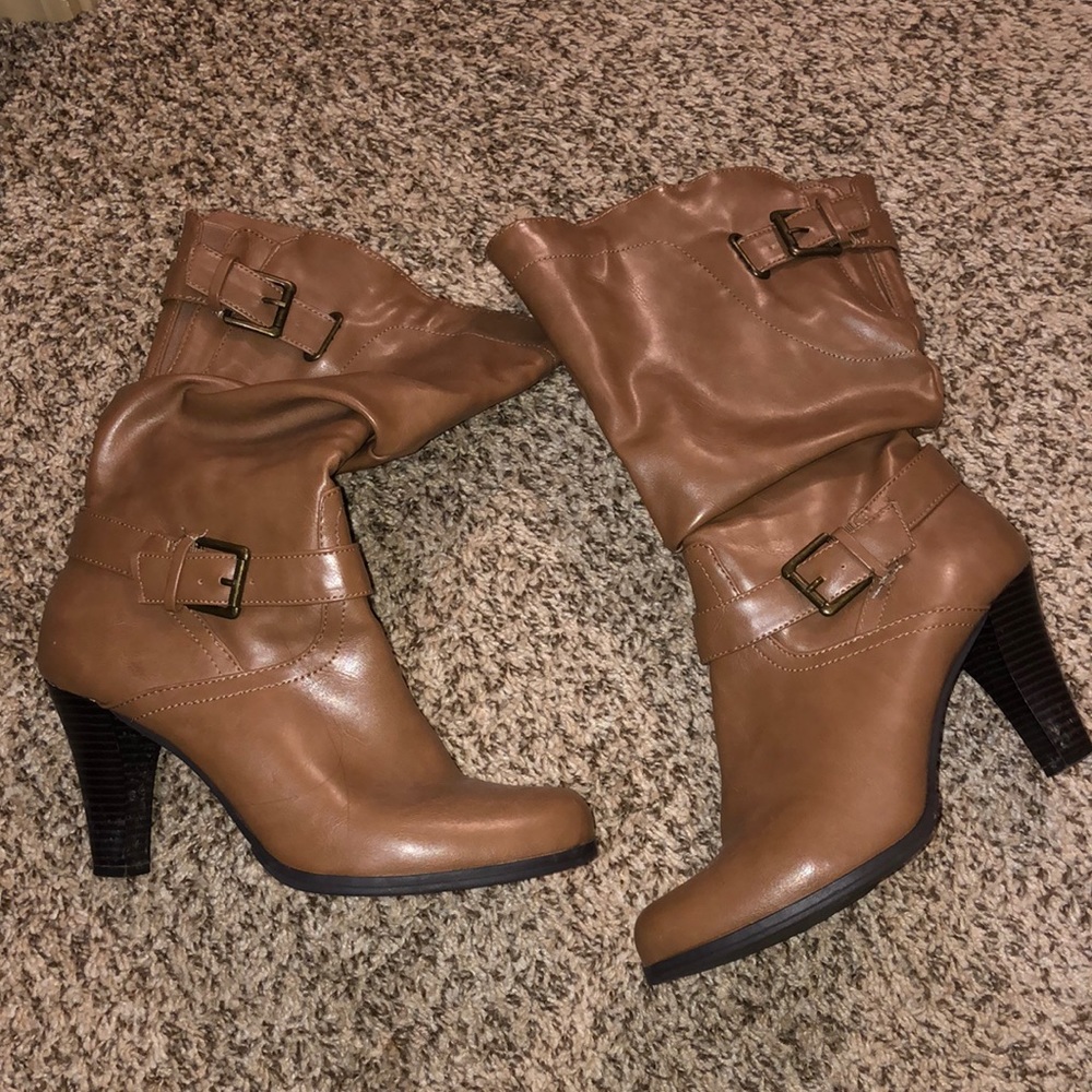 Brown Heel Boots